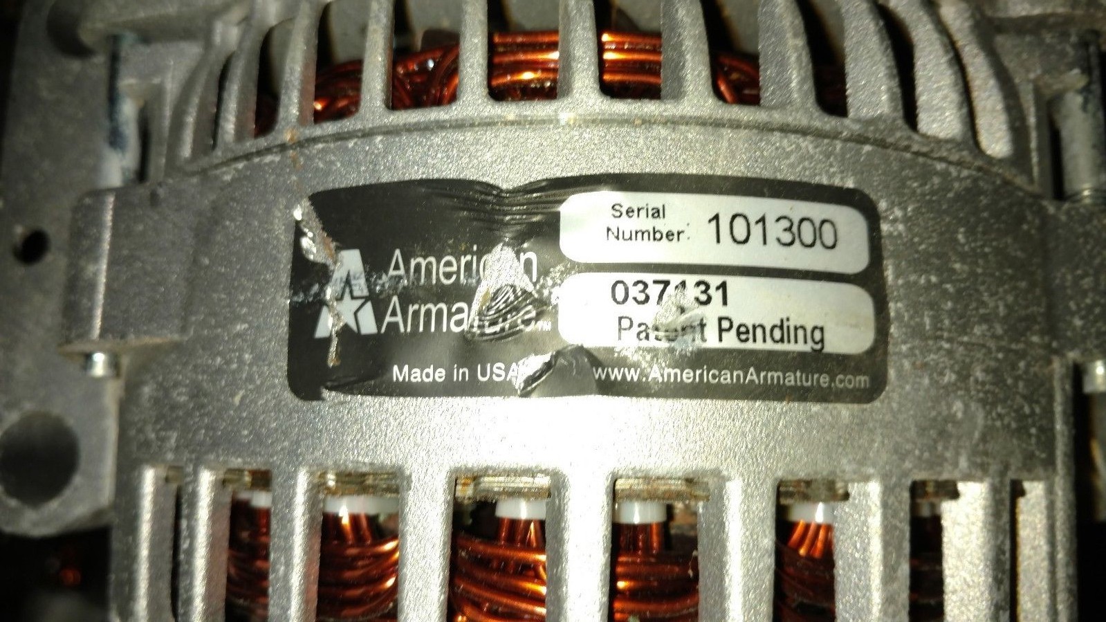 american armature 260 amp E series alternator 101300 037131 eBay