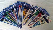 NBA Mini Pennants Early 1990's flags Basketball - Your choice of team