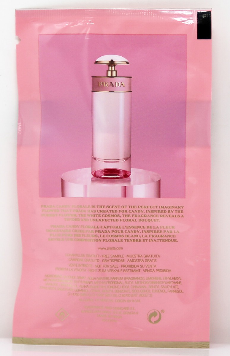 Prada Candy Florale Eau De Toilette 1.5ml Spray Sample Bottle 2