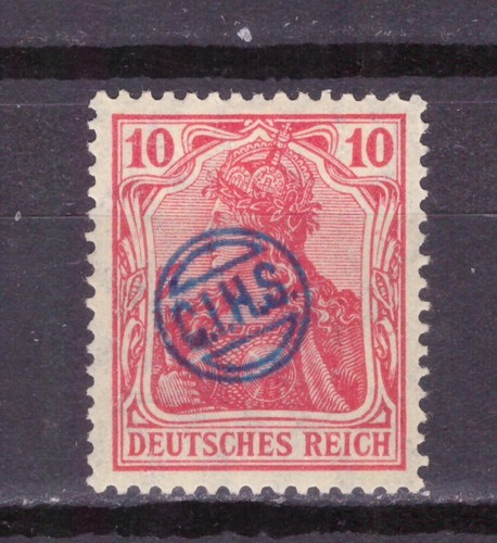 STAMPS Germany Occupations Upper Silesia Service CIHS 10 p. MH UNI6 #