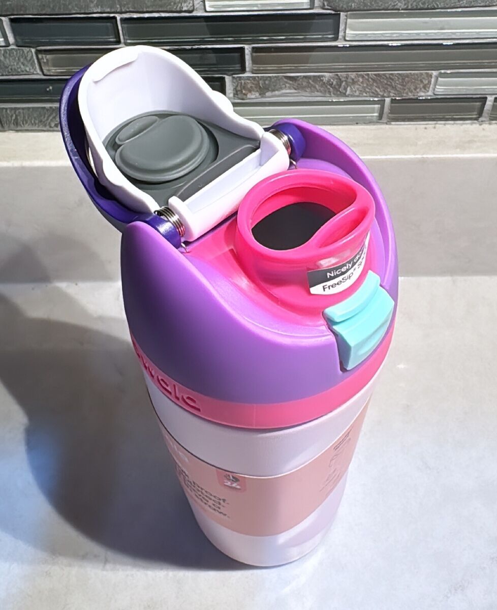 Owala KIDS FreeSip Stainless Steel / 16oz / Color: Bunny Owala KIDS FreeSip Stainless Steel / 16oz / Color: Bunny