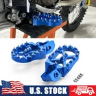 CNC Wide Foot Pegs Pedal For Husqvarna TC85 18-22 TE250i TE300i FE350 2017-2023