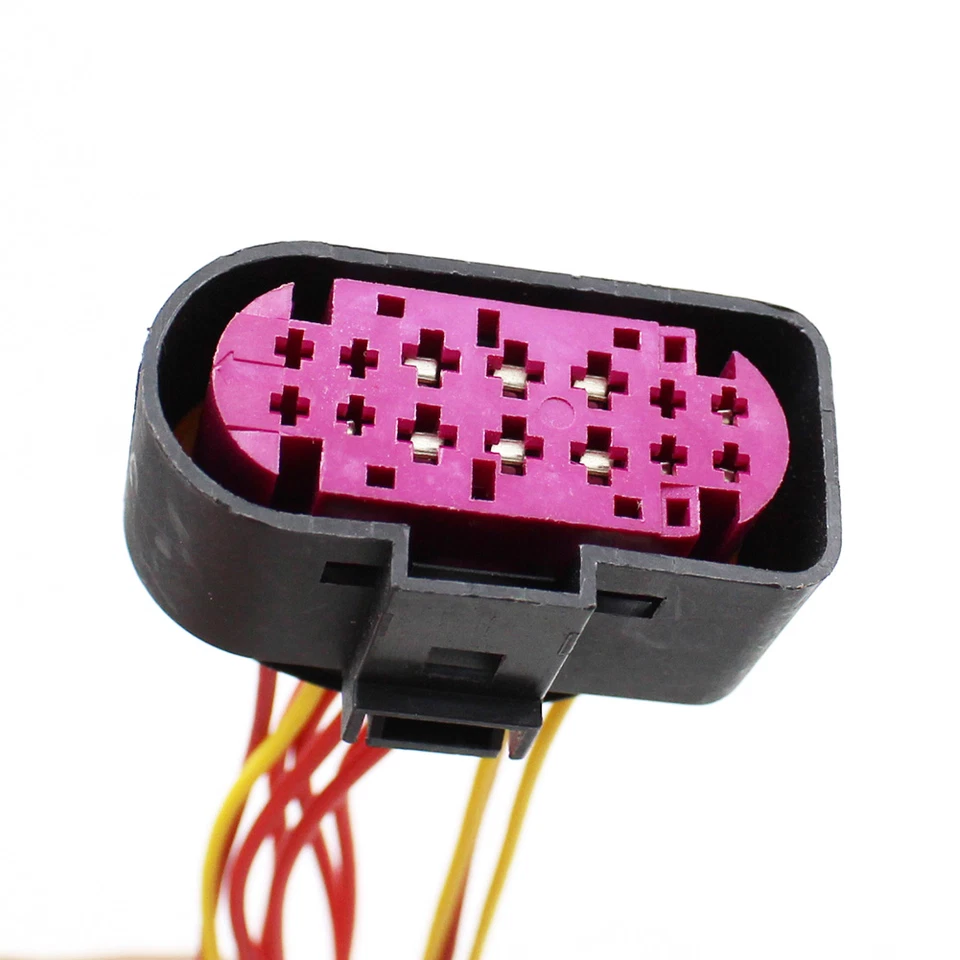 For Audi A1 A3 A4 A5 A6 A8 Xenon Headlight 10 To 14 Pin Plug Adapter Connector - Image 4 of 4