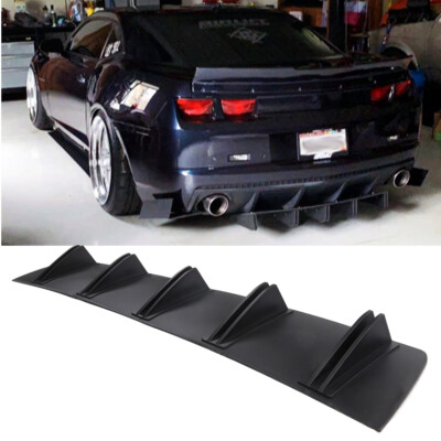 2010 Chevrolet Camaro RS LT SS 10 Fins Rear Diffuser Bumper Lip ...