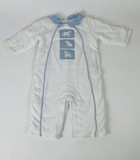 Janie And Jack Baby Boy Polar Bear Padded One-Piece Outfit Snow 3-6 Months 3 6