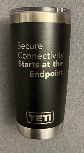 YETI TUMBLER 20 OZ MAGSLIDER LID SENTINELONE ENDPOINT SECURITY CYBERSECURITY NEW - Picture 2 of 4