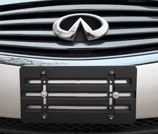 License Plate Tag Holder Mount Relocator Adapter Bumper Kit Bracket for INFINITI