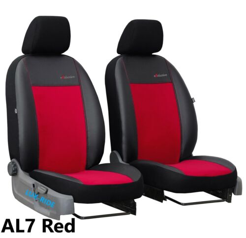 SKODA KAMIQ 2019 - 2024 ART. Maßgefertigte Vordersitzbezüge aus Leder & Alicante - Bild 10 von 12