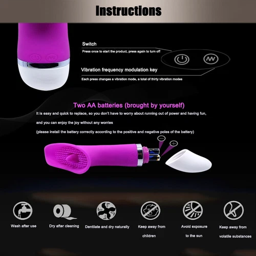 Mini Powerful Bullet Shape 10 Speed Vibrating Neck Body Women Massage Personal - Picture 5 of 12
