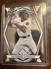 2022 Bowman Chrome Invicta BI-17 Jackson Chourio Brewers Baseball Card