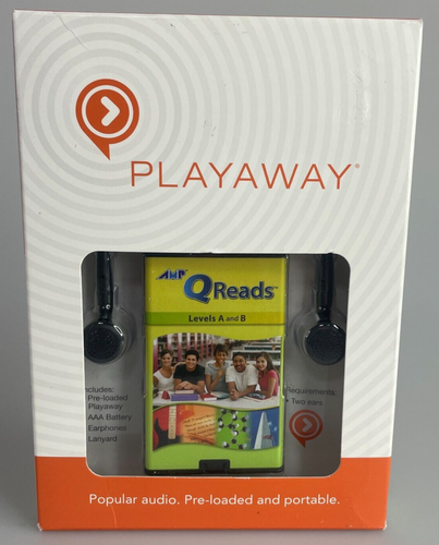Playaway QReads - Level A and B Science Social Studies Language Arts Culture