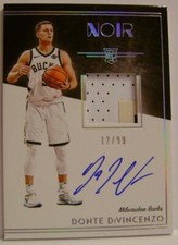 DONTE DIVINCENZO RC /99 3 COLOR RELIC NOIR PANINI BASKETBALL 2018-19 2019