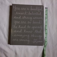 Journal Notebook Gray New Factory Sealed