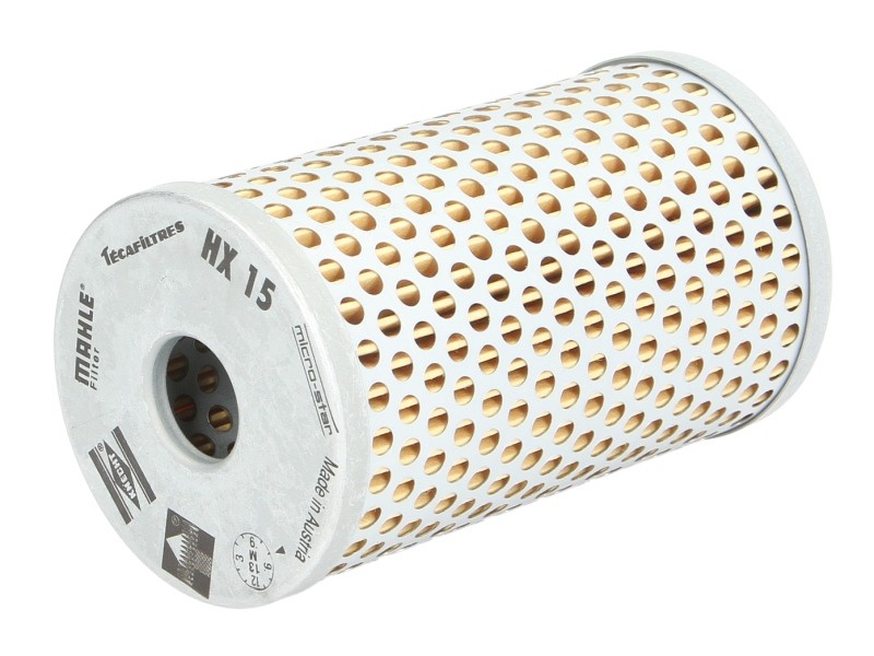 Fits MAHLE HX15 Hydraulic Filter, steering HX15 Steering system hydraulics syst