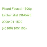 Picard FäUstel 1500G Eschenstiel DIN6475 0000401-1500 (4016671001105)