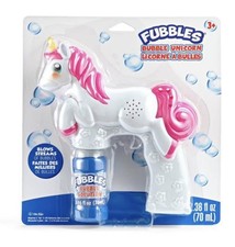 PINK HORSE Bubble Gun Blower Blaster- Unicorn