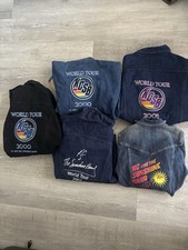 K.C. and The Sunshine Band  Charlotte WORLD TOUR Denim Jacket Size M Lot Of 5