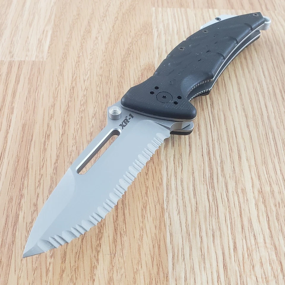 Ontario XR-1 Extreme Folding Knife 3.5" Bohler N690 Steel Blade Zy-Ex Handle - Image 2 of 4