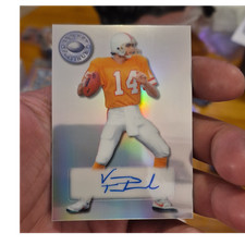 Leaf 2025 Pro Set Metal Platinum Vinny Testaverde Bucs SP-VT1 Auto /25