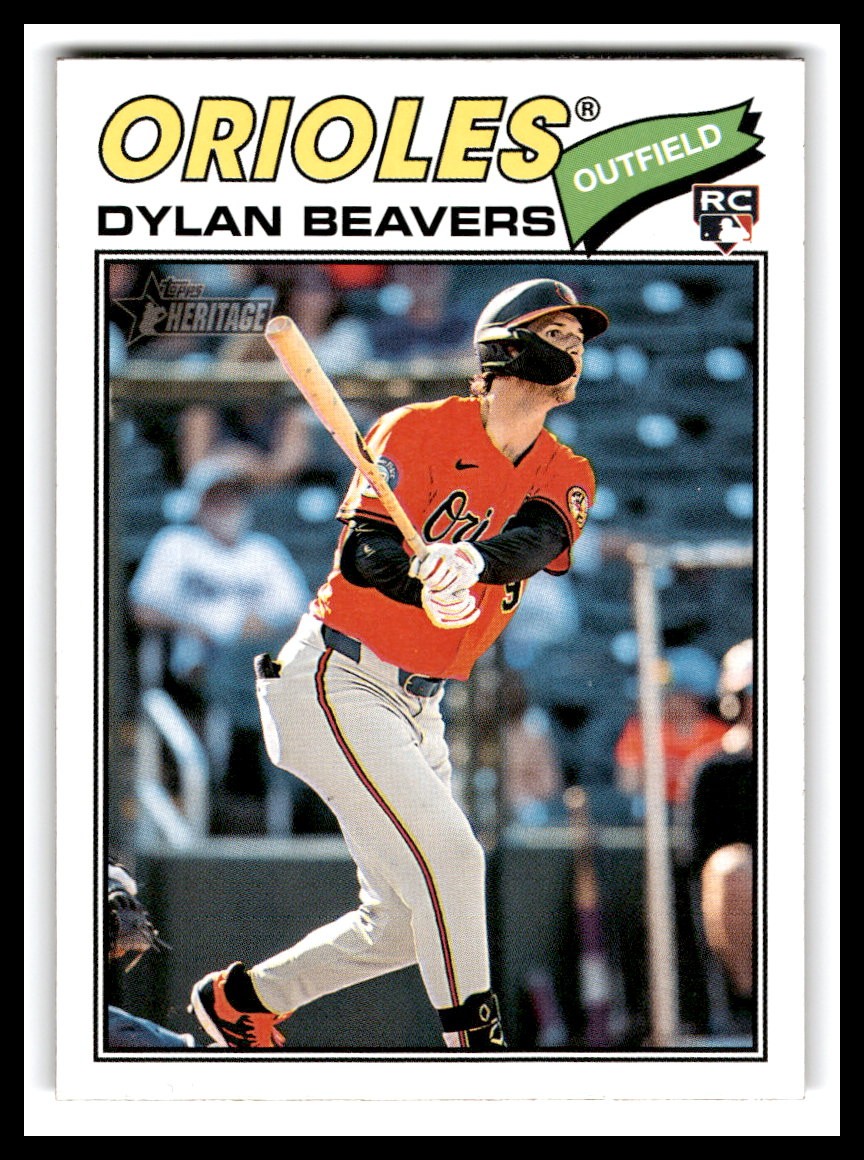2026 Topps Heritage #48 Dylan Beavers