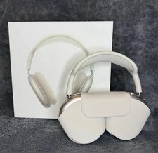 Apple AirPods Max Wireless Over-Ear Headphones White, Noise Cancellation, Case