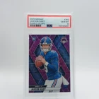 2025 Panini Mosaic #362 Jaxson Dart Purple Scope Rookie PSA 10