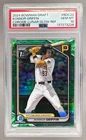 3228 Konnor Griffin 2024 Bowman Chrome BDC-22 Lunar Glow Refractor 1st RC PSA 10