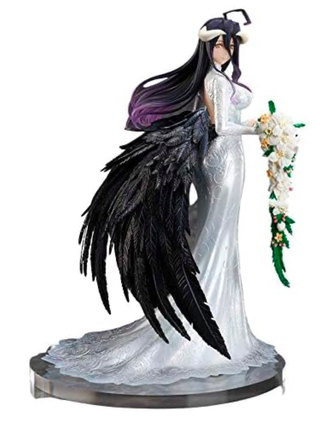 F:NEX Albedo Wedding Dress 1/7 scale figure Furyu from Japan NEW