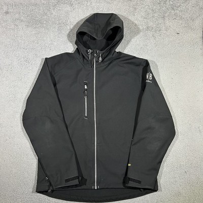 Blaklader Black Pro Softshell Jacket Men s Size Large Winbreaker #2304