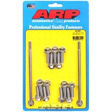 Arp Engine Oil Pan Bolt Set 434-6901 Hex Polished Stainless For Chevy Ls