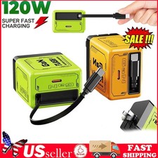 2 In 1 GaN Charger Scalable 120W Max Fast Charger Module With Type C  USB Ports