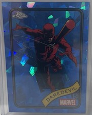 2025 Topps Chrome Marvel Sapphire Daredevil