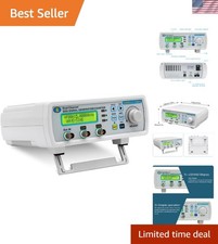 DDS Signal Generator Counter, 2" Screen Display 25MHz High Precision Dual-Cha...
