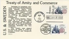 1983 US Sweden Treaty of Amity Joint FDC # 2036 & Sweden # 1453