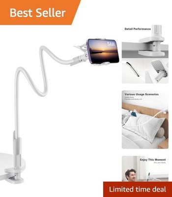 Gooseneck Cell Phone Holder - Universal Lazy Mount for Hands-Free Convenience