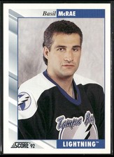 1992-93 Score #509 Basil McRae