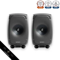 Genelec 8331A SAM Active Studio Monitor Speaker Pair Gray GLM Included 8331AP JP