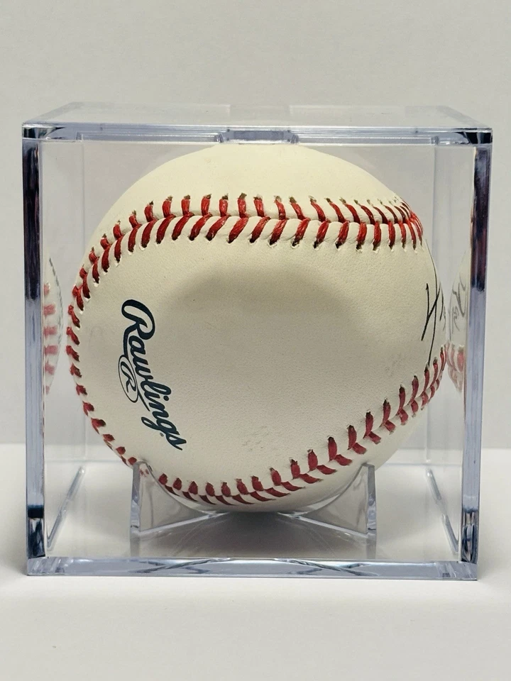 David Ortiz Autógrafo Béisbol Edición Especial Temporada Pasada Firmado MLB Béisbol Foto 4 de 4