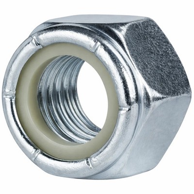 BULK BOX! 1/4''-20 UNC Ne Nylon Insert Locknuts Grade N2 Low Zinc CR+3 3500pcs