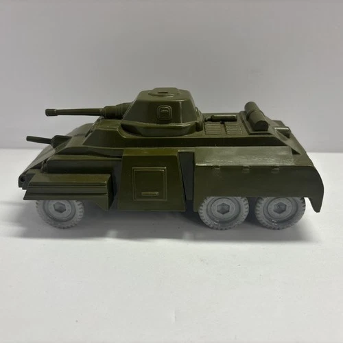 Vintage 1950's Marx Plastic US Army Training Center Armored Scout Car Tank