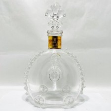 REMY MARTIN LOUIS XIII COGNAC BACCARAT CRYSTAL DECANTER BOTTLE EMPTY F/S