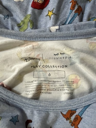 Little Sleepies Girls Toy Story Dress Size 6 - Picture 10 of 10
