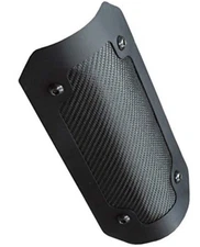 DEI For Powersport Flexible Heat Shield w/Double Black Finish - 4in X 8in -