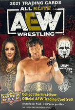 2021 Upper Deck AEW All Elite Wrestling Factory Sealed Blaster Box