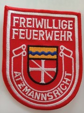 Feuerwehr Ärmelabzeichen Atzmannsricht