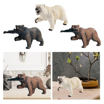 Realistisches Bärenspielzeug, lernende Tierstatue, Partygeschenke,