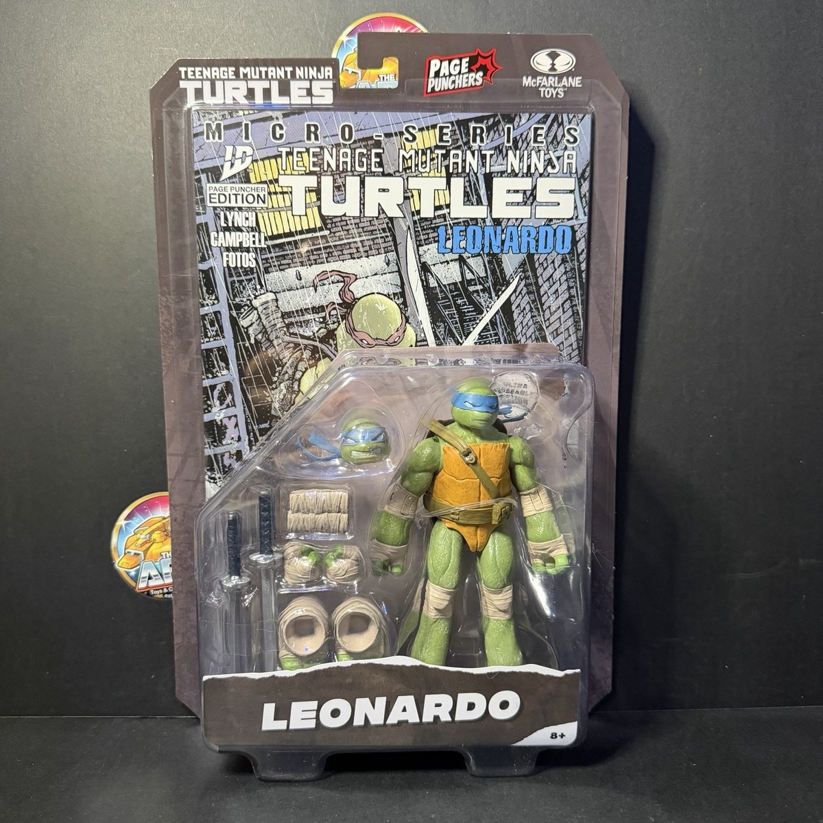 McFarlane Toys Teenage Mutant Ninja Turtles TMNT Page Punchers