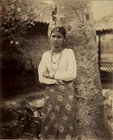 Ceylon - Sri Lanka - Sinhalese woman - Plate & Co About 1890.