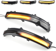 Led Dynamic Turn Signal Light Side Mirror Blinker Sequential Lamp Yellow