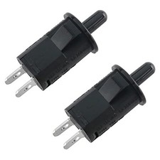 CHENJIN Refrigerator Door Light Switch 2PCS 10mm AC 250V 3A Normally Closed